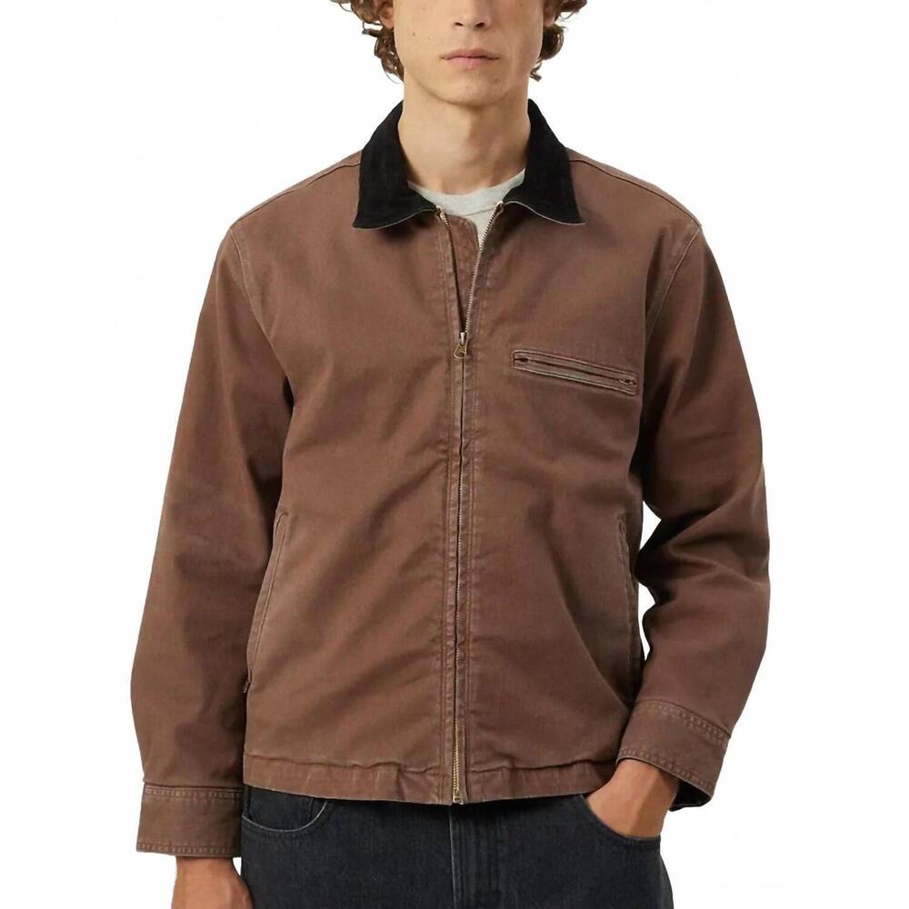 NEW CORRIDOR utility jacket in brown